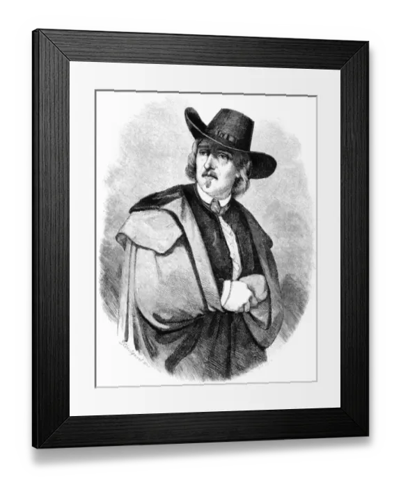 Framed Print : Jacques Pradier Framed Print : Jacques Pradier