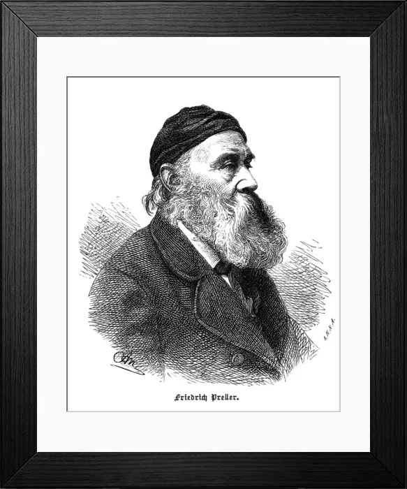 Framed Print : Friedrich Preller - 1 Framed Print : Friedrich Preller - 1
