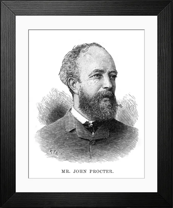 Framed Print : John Procter Framed Print : John Procter
