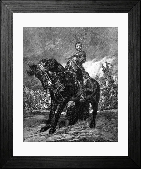 Framed Print : Juan Prim on Horseback Framed Print : Juan Prim on Horseback