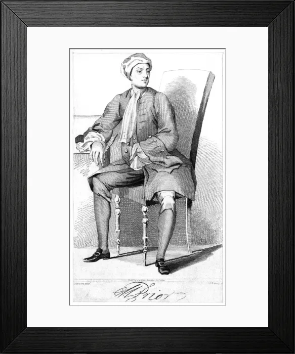 Framed Print : Matthew Prior - 1 Framed Print : Matthew Prior - 1