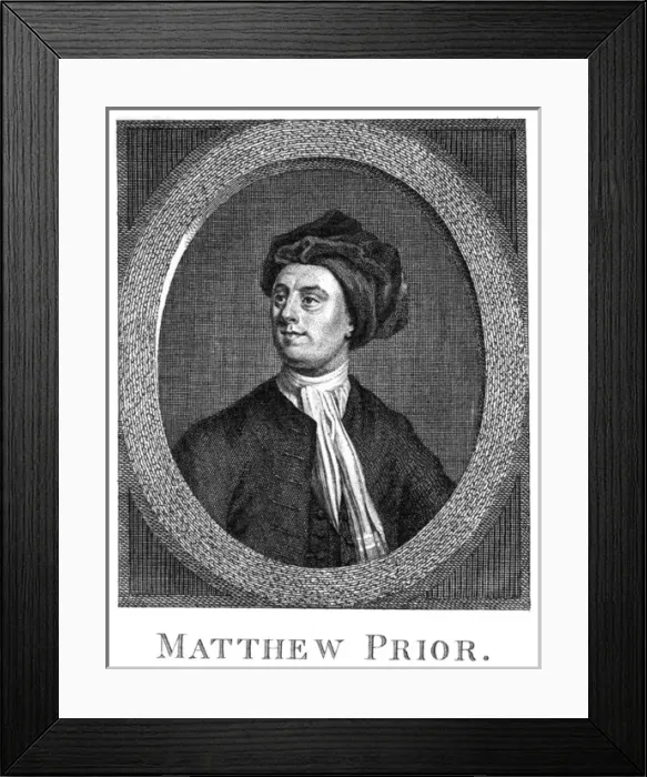 Framed Print : Matthew Prior - 3 Framed Print : Matthew Prior - 3
