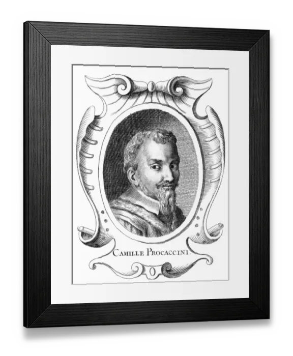 Framed Print : Camillo Procaccini Framed Print : Camillo Procaccini
