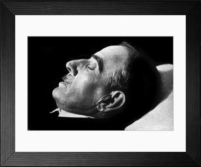 Framed Print : Puccini Deathbed - 2 Framed Print : Puccini Deathbed - 2