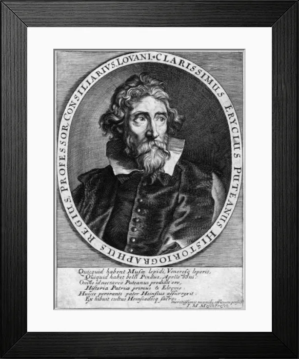Framed Print : Erycius Puteanus - 3 Framed Print : Erycius Puteanus - 3