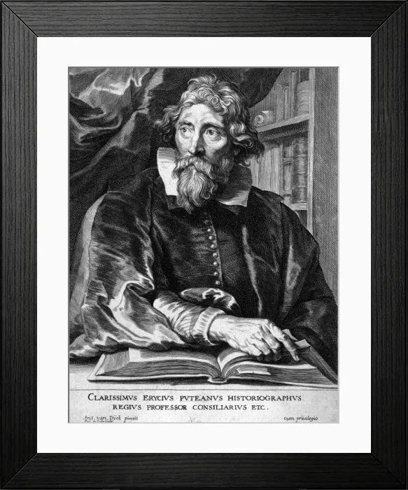 Framed Print : Erycius Puteanus - 2 Framed Print : Erycius Puteanus - 2