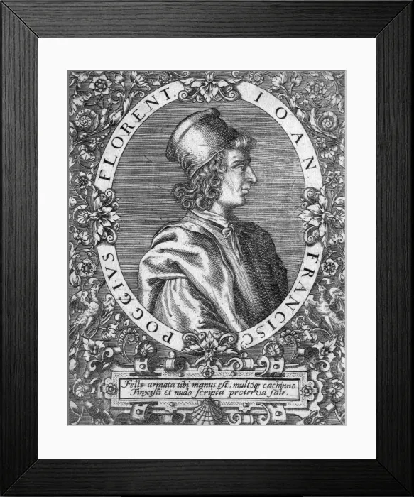 Framed Print : Poggio Bracciolini - 2 Framed Print : Poggio Bracciolini - 2