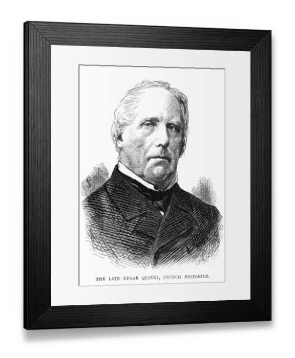 Framed Print : Edgar Quinet - 4 Framed Print : Edgar Quinet - 4