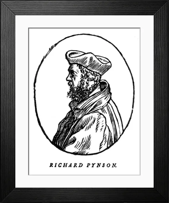 Framed Print : Richard Pynson Framed Print : Richard Pynson