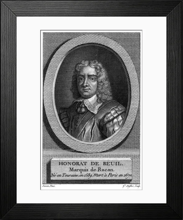 Framed Print : Honore De Racan Framed Print : Honore De Racan