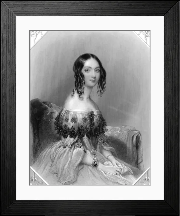 Framed Print : Mary Countess Radnor Framed Print : Mary Countess Radnor