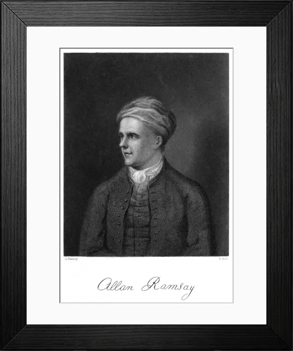 Framed Print : Allan Ramsay, Artist Framed Print : Allan Ramsay, Artist