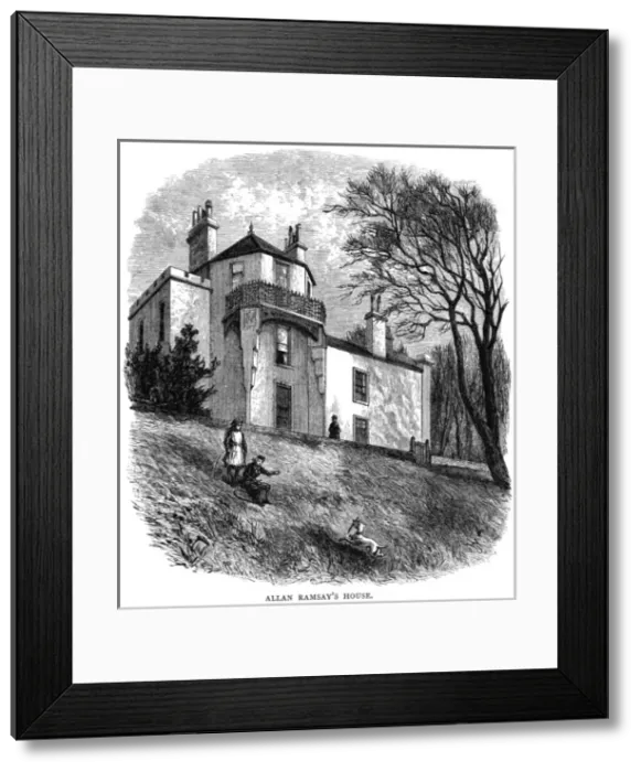 Framed Print : Allan Ramsays Home Framed Print : Allan Ramsays Home