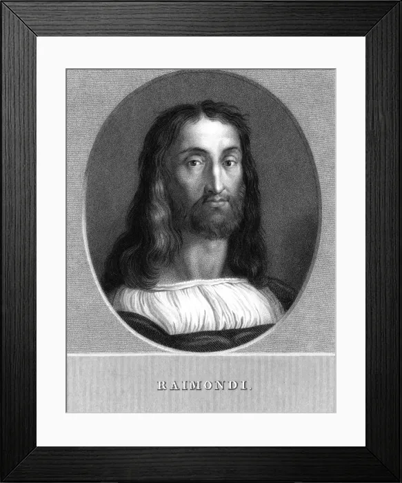 Framed Print : Marc Antonio Raimondi Framed Print : Marc Antonio Raimondi