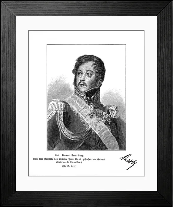 Framed Print : Jean Comte De Rapp Framed Print : Jean Comte De Rapp