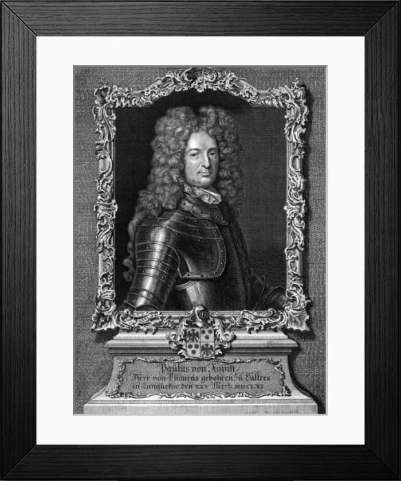 Framed Print : Paul De Rapin Thoyras Framed Print : Paul De Rapin Thoyras