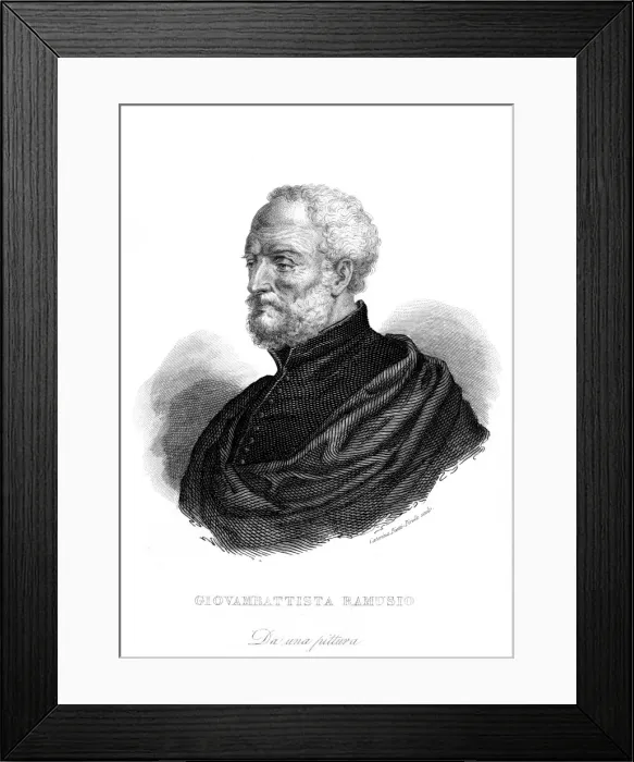 Framed Print : Gianbattista Ramusio Framed Print : Gianbattista Ramusio