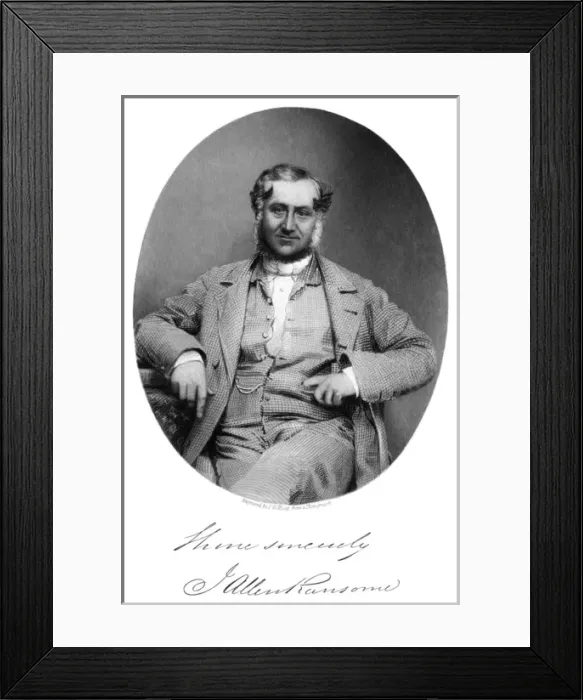 Framed Print : James Allen Ransome Framed Print : James Allen Ransome