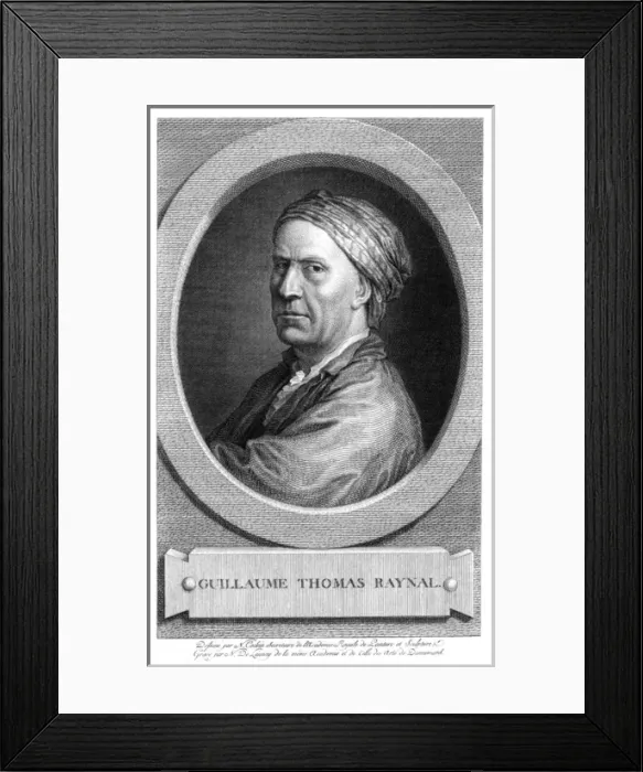 Framed Print : Abbe Raynal - 2 Framed Print : Abbe Raynal - 2