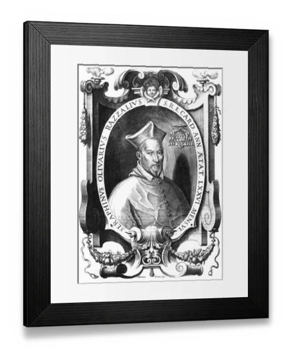 Framed Print : Cardinal Razzali - 2 Framed Print : Cardinal Razzali - 2