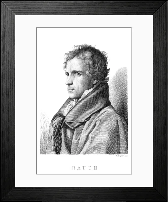 Framed Print : Christian Daniel Rauch Framed Print : Christian Daniel Rauch