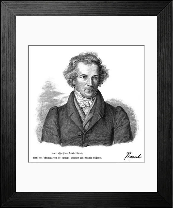Framed Print : Christian Daniel Rauch