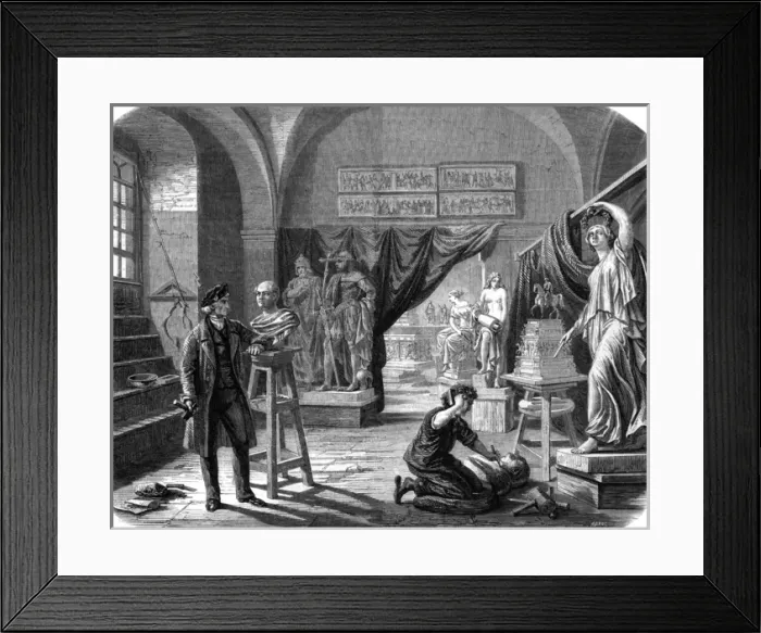 Framed Print : Christian Daniel Rauch Framed Print : Christian Daniel Rauch