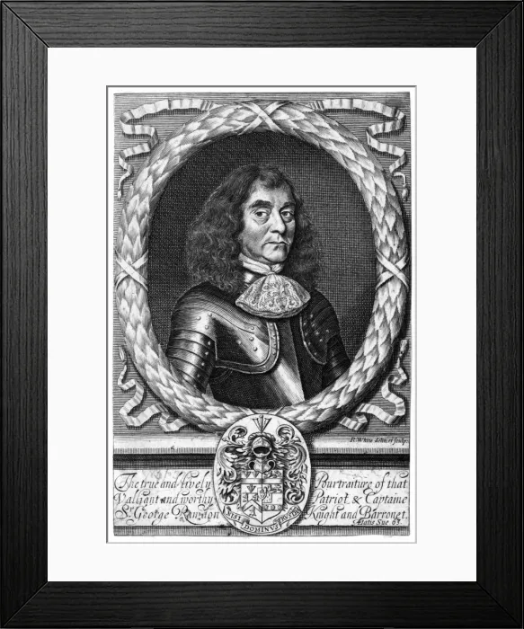 Framed Print : Sir George Rawdon Framed Print : Sir George Rawdon