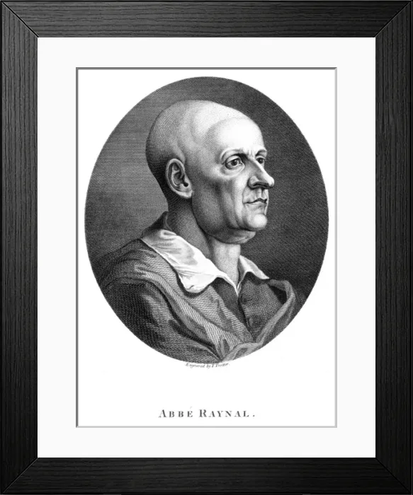 Framed Print : Abbe Raynal - 1 Framed Print : Abbe Raynal - 1