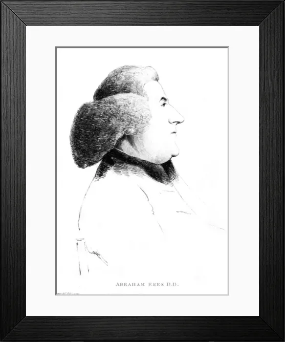 Framed Print : Abraham Rees - 1