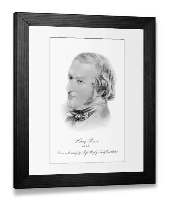 Framed Print : Henry Reeve Framed Print : Henry Reeve