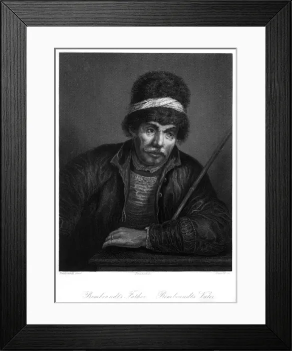 Framed Print : Rembrandts Father Framed Print : Rembrandts Father