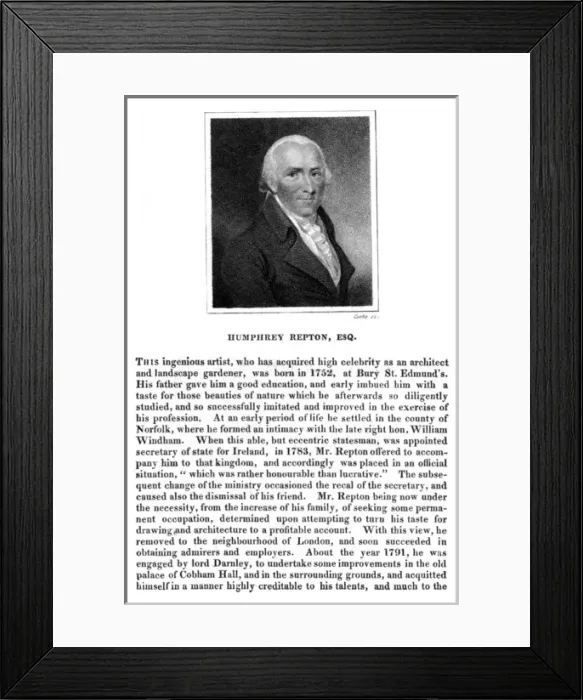 Framed Print : Humphrey Repton Framed Print : Humphrey Repton