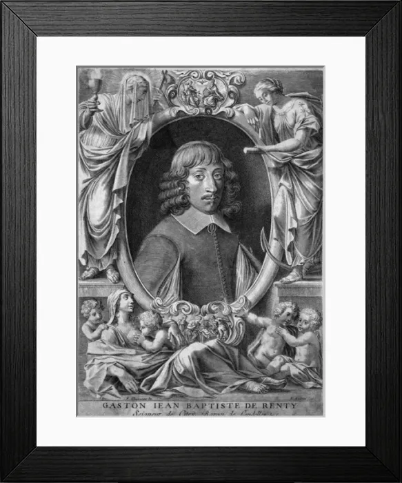 Framed Print : Gaston De Renty Framed Print : Gaston De Renty