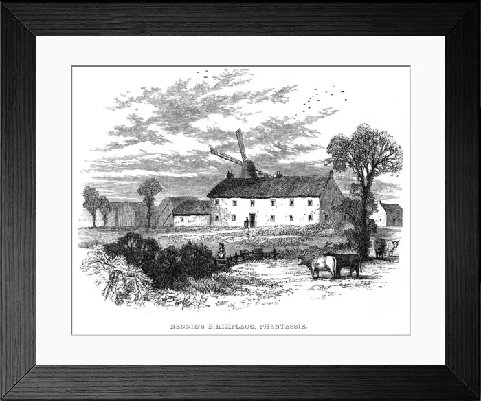 Framed Print : Rennies Birthplace