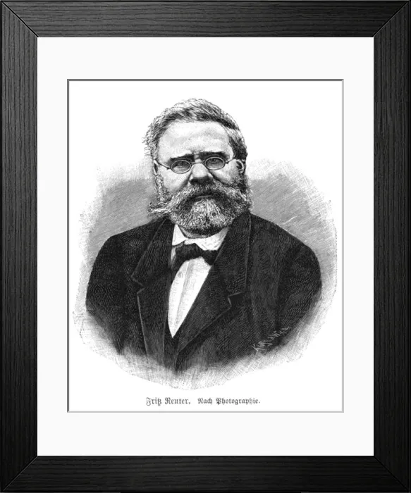 Framed Print : Fritz Reuter Framed Print : Fritz Reuter