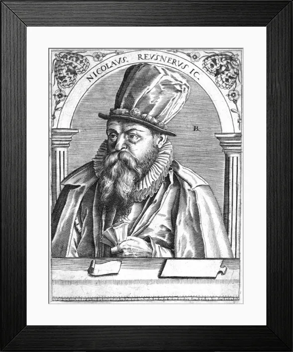 Framed Print : Nicolaus Reusner Framed Print : Nicolaus Reusner