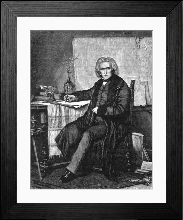 Framed Print : Adrian Ludwig Richter Framed Print : Adrian Ludwig Richter