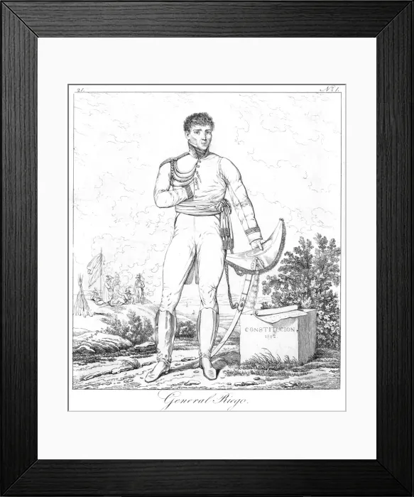 Framed Print : Rafael Del Riego - 1 Framed Print : Rafael Del Riego - 1