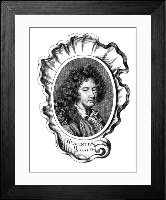 Framed Print : Hyacinthe Rigaud - 1 Framed Print : Hyacinthe Rigaud - 1