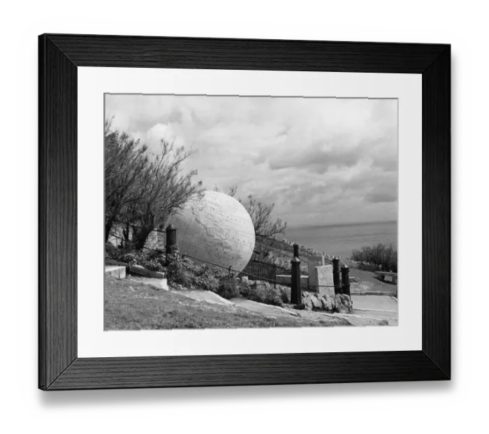 Framed Print : DURLSTON GREAT GLOBE Framed Print : DURLSTON GREAT GLOBE