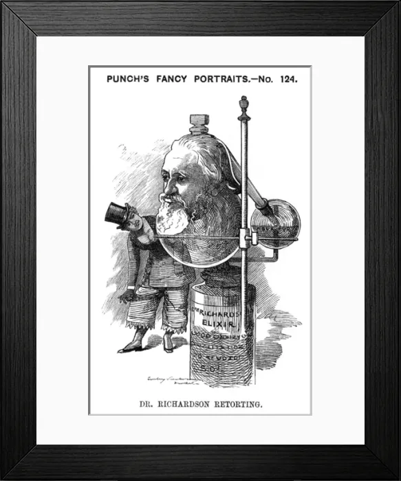 Framed Print : Benjamin Ward Richardson Framed Print : Benjamin Ward Richardson