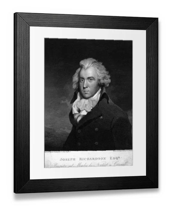 Framed Print : Joseph Richardson Framed Print : Joseph Richardson