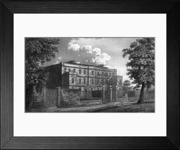Framed Print : Sam. Richardson home 2 Framed Print : Sam. Richardson home 2