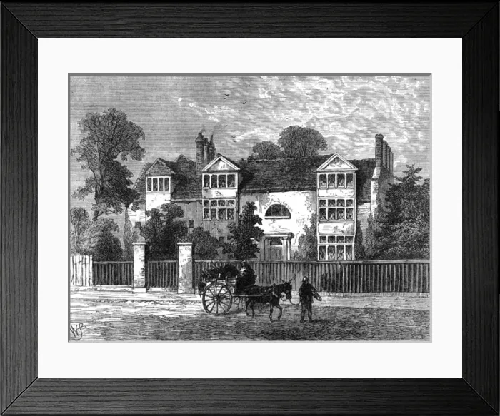 Framed Print : Sam. Richardson home 1 Framed Print : Sam. Richardson home 1
