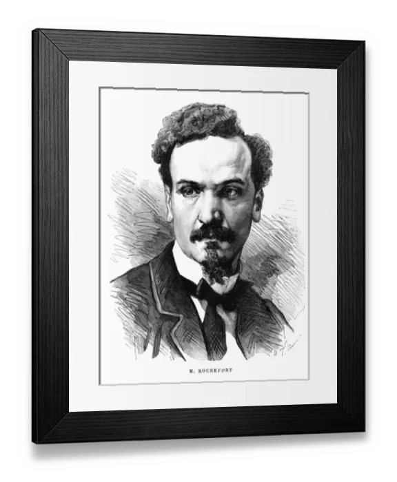 Framed Print : Henri Rochefort Framed Print : Henri Rochefort