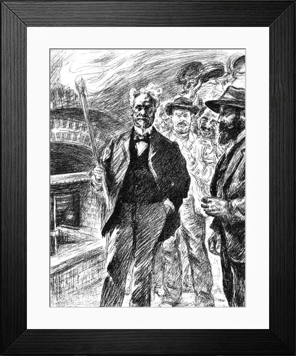 Framed Print : Rochefort Lighting Up Framed Print : Rochefort Lighting Up