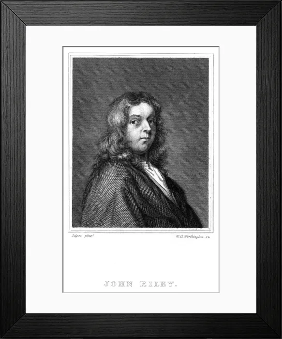 Framed Print : John Riley, Artist Framed Print : John Riley, Artist