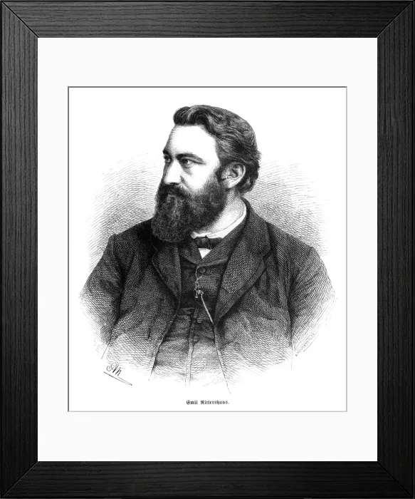 Framed Print : Emil Rittershaus Framed Print : Emil Rittershaus