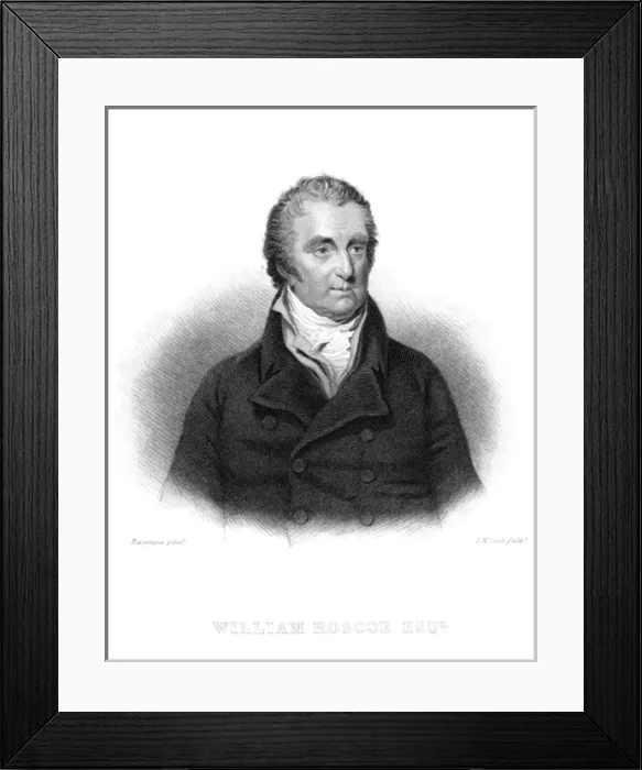 Framed Print : William Roscoe - 1 Framed Print : William Roscoe - 1